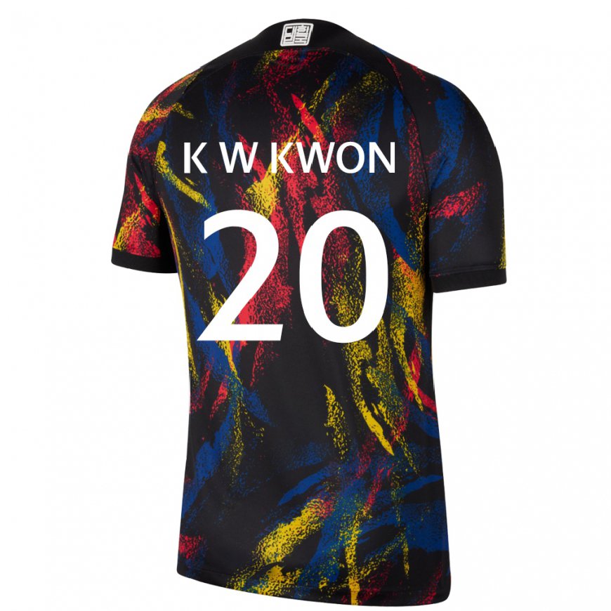 Kandiny Férfi Dél-koreai Kyung-won Kwon #20 Sokszínű Idegenbeli Jersey 22-24 Mez Póló Ing