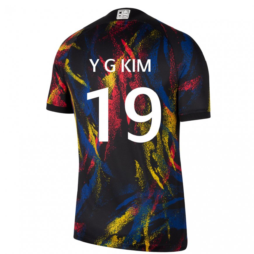 Kandiny Női Dél-koreai Young-gwon Kim #19 Sokszínű Idegenbeli Jersey 22-24 Mez Póló Ing