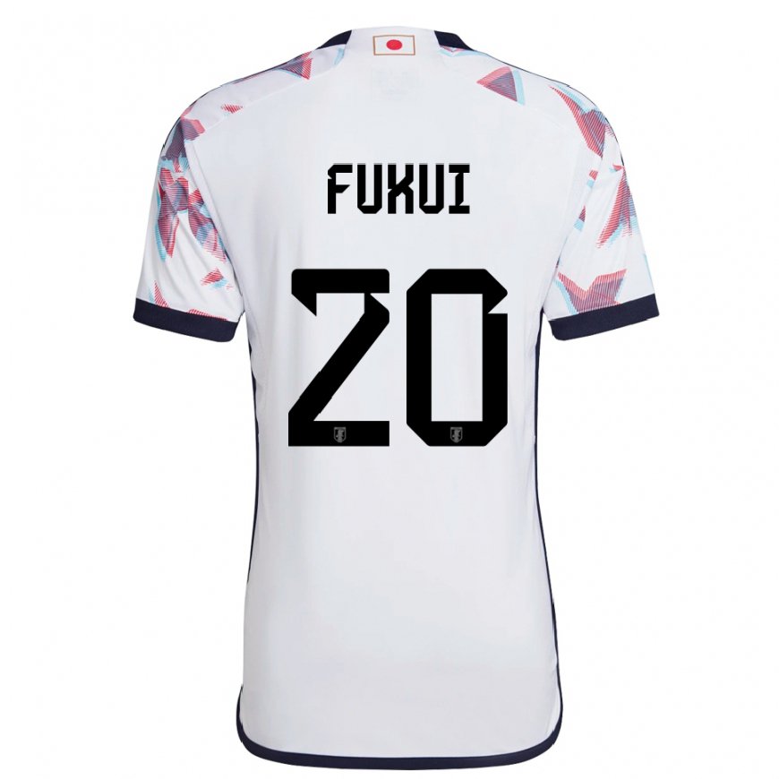 Kandiny Férfi Japán Taichi Fukui #20 Fehér Idegenbeli Jersey 22-24 Mez Póló Ing