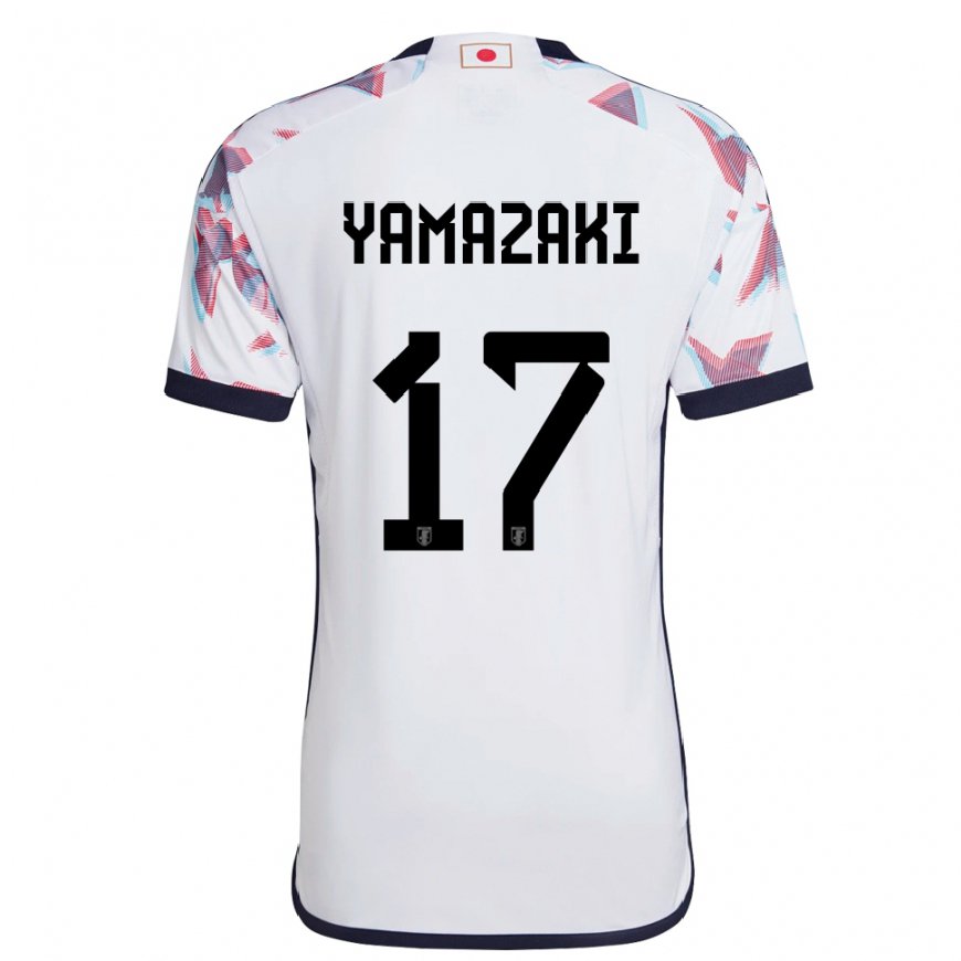 Kandiny Női Japán Taishin Yamazaki #17 Fehér Idegenbeli Jersey 22-24 Mez Póló Ing