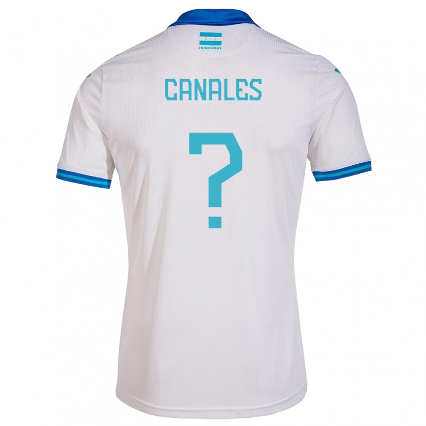 Kandiny Gyermek Honduras Cristian Canales #0 Fehér Hazai Jersey 24-26 Mez Póló Ing