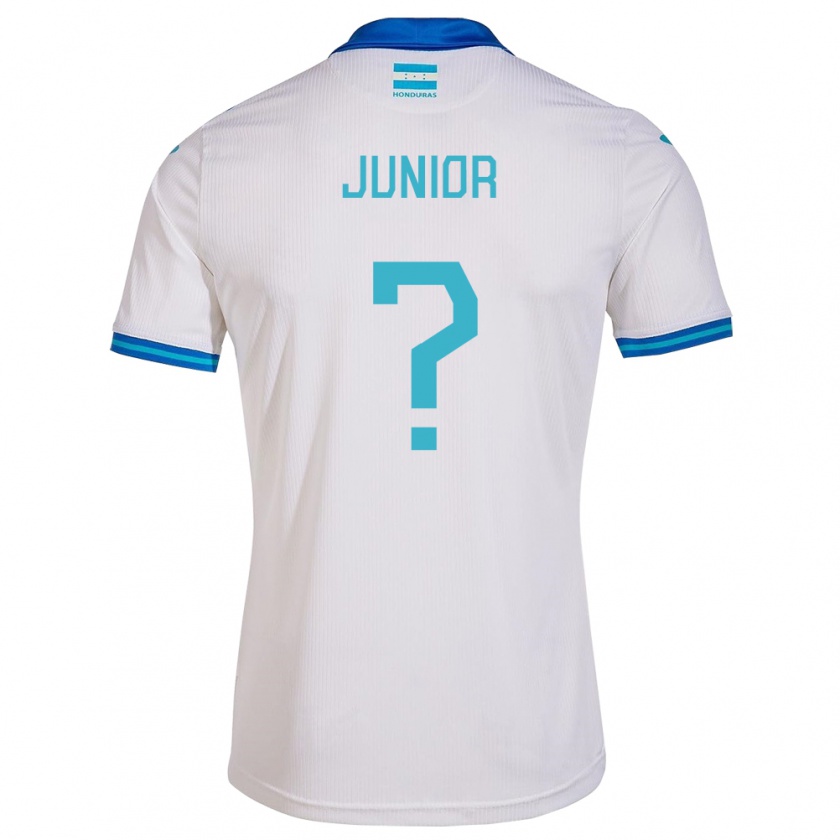 Kandiny Gyermek Honduras Junior Mejía #0 Fehér Hazai Jersey 24-26 Mez Póló Ing