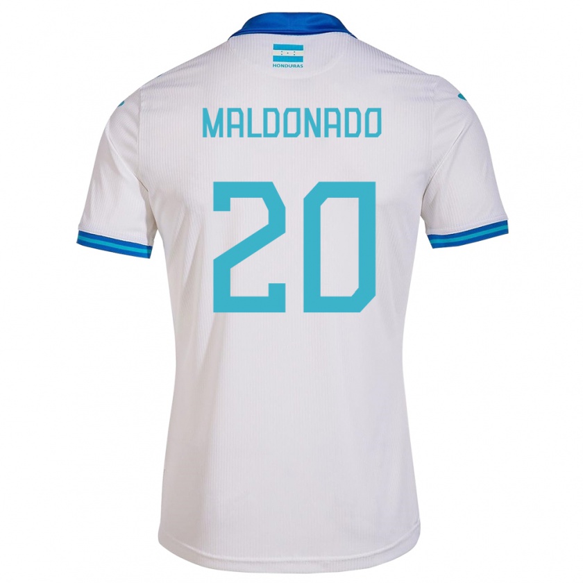 Kandiny Gyermek Honduras Alessandro Maldonado #20 Fehér Hazai Jersey 24-26 Mez Póló Ing