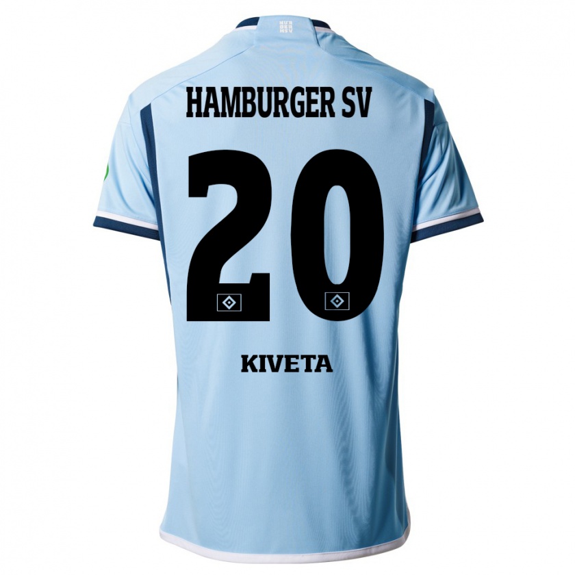 Kandiny Gyermek Glory Kiveta #20 Kék Idegenbeli Jersey 2023/24 Mez Póló Ing