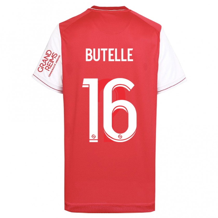 Kandiny Férfi Ludovic Butelle #16 Piros Hazai Jersey 2023/24 Mez Póló Ing