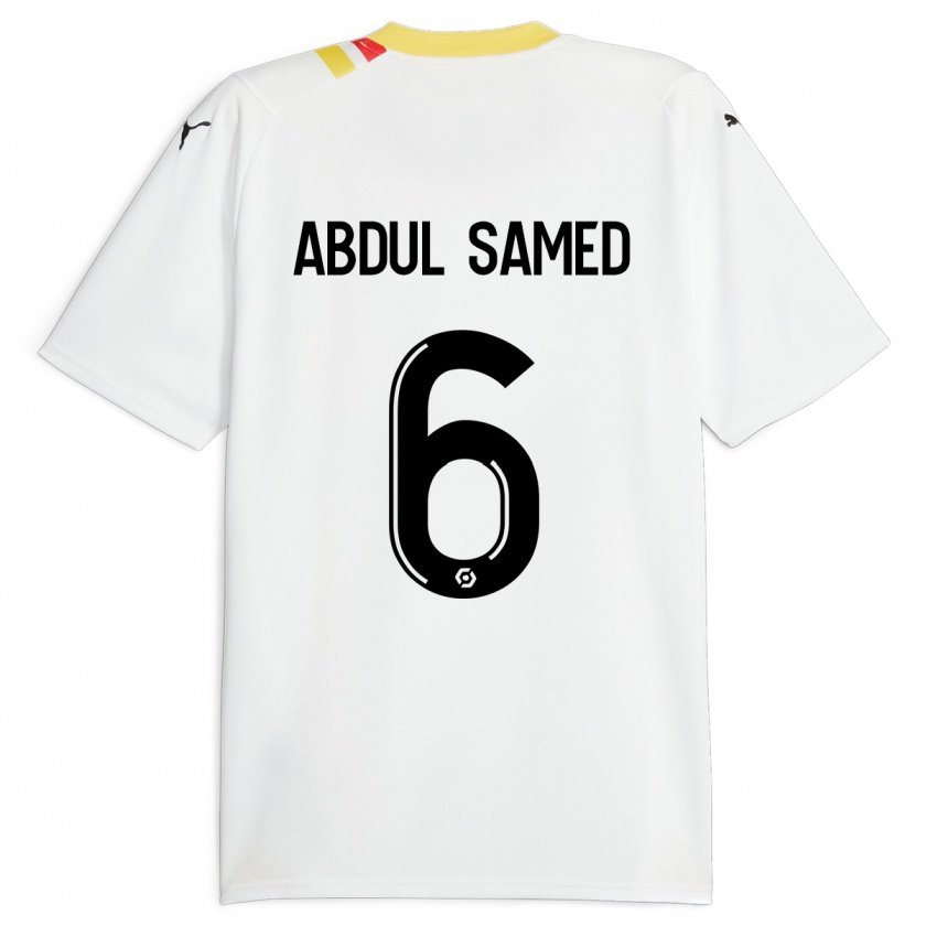 Kandiny Férfi Salis Abdul Samed #6 Fekete Idegenbeli Jersey 2023/24 Mez Póló Ing