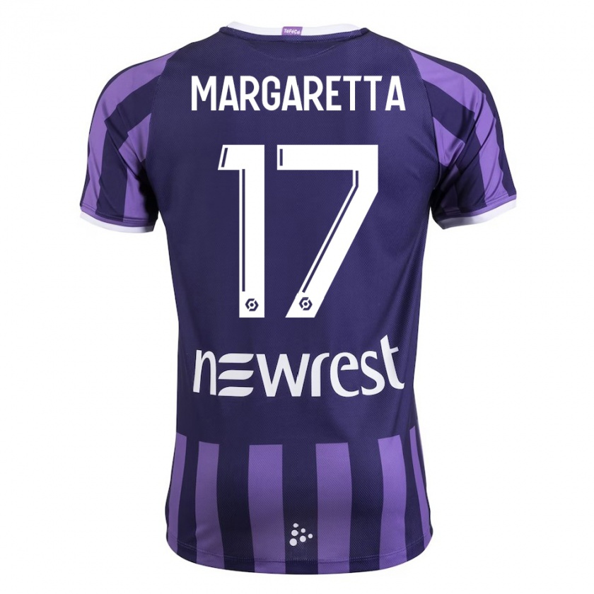 Kandiny Férfi Jessica Margaretta #17 Lila Idegenbeli Jersey 2023/24 Mez Póló Ing