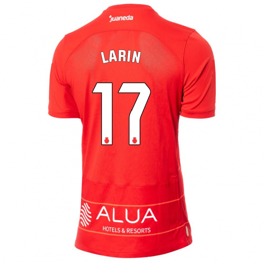 Kandiny Női Cyle Larin #17 Piros Hazai Jersey 2023/24 Mez Póló Ing