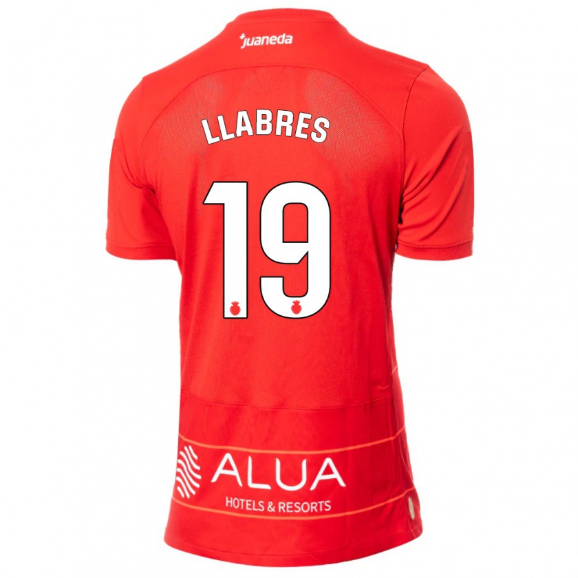 Kandiny Női Javi Llabrés #19 Piros Hazai Jersey 2023/24 Mez Póló Ing