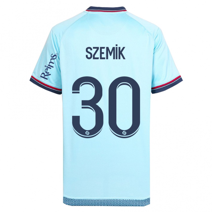 Kandiny Női Kinga Szemik #30 Égszínkék Idegenbeli Jersey 2023/24 Mez Póló Ing