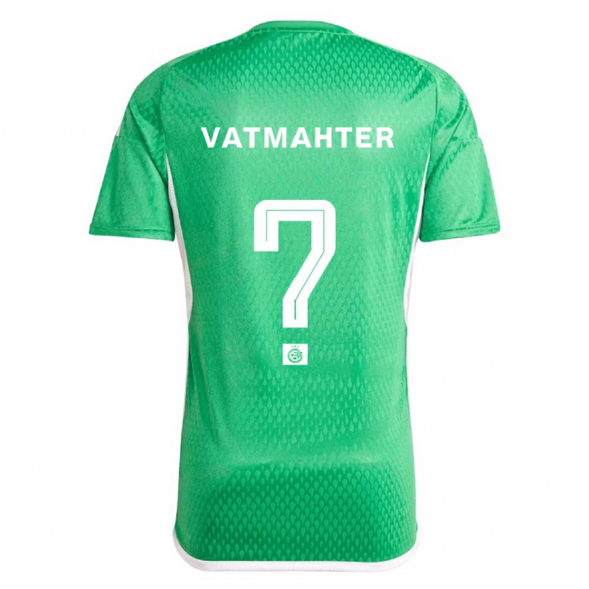 Kandiny Gyermek Liam Vatmahter #0 Fehér Kék Hazai Jersey 2023/24 Mez Póló Ing