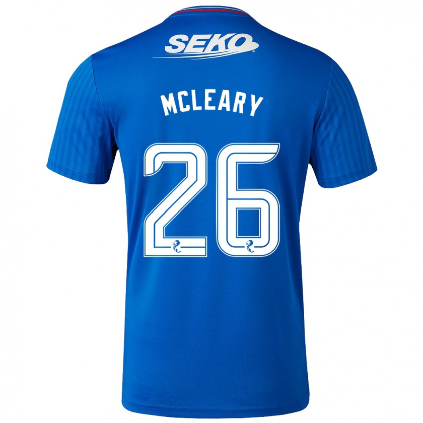 Kandiny Gyermek Jodi Mcleary #26 Kék Hazai Jersey 2023/24 Mez Póló Ing