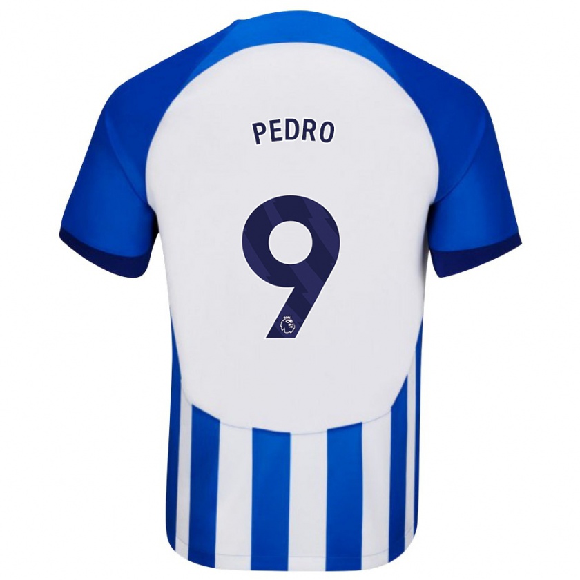 Kandiny Gyermek João Pedro #9 Kék Hazai Jersey 2023/24 Mez Póló Ing