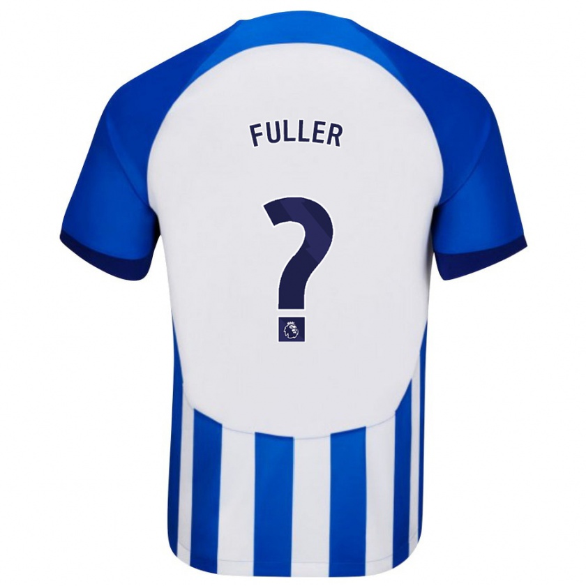 Kandiny Gyermek Jaydon Fuller #0 Kék Hazai Jersey 2023/24 Mez Póló Ing