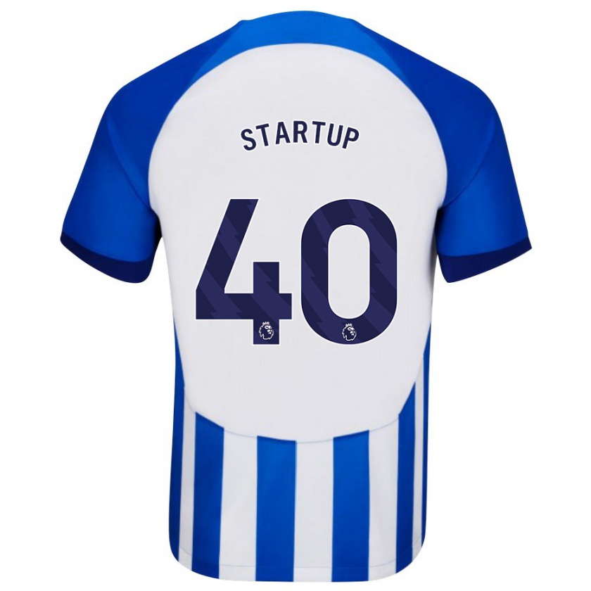 Kandiny Gyermek Katie Startup #40 Kék Hazai Jersey 2023/24 Mez Póló Ing