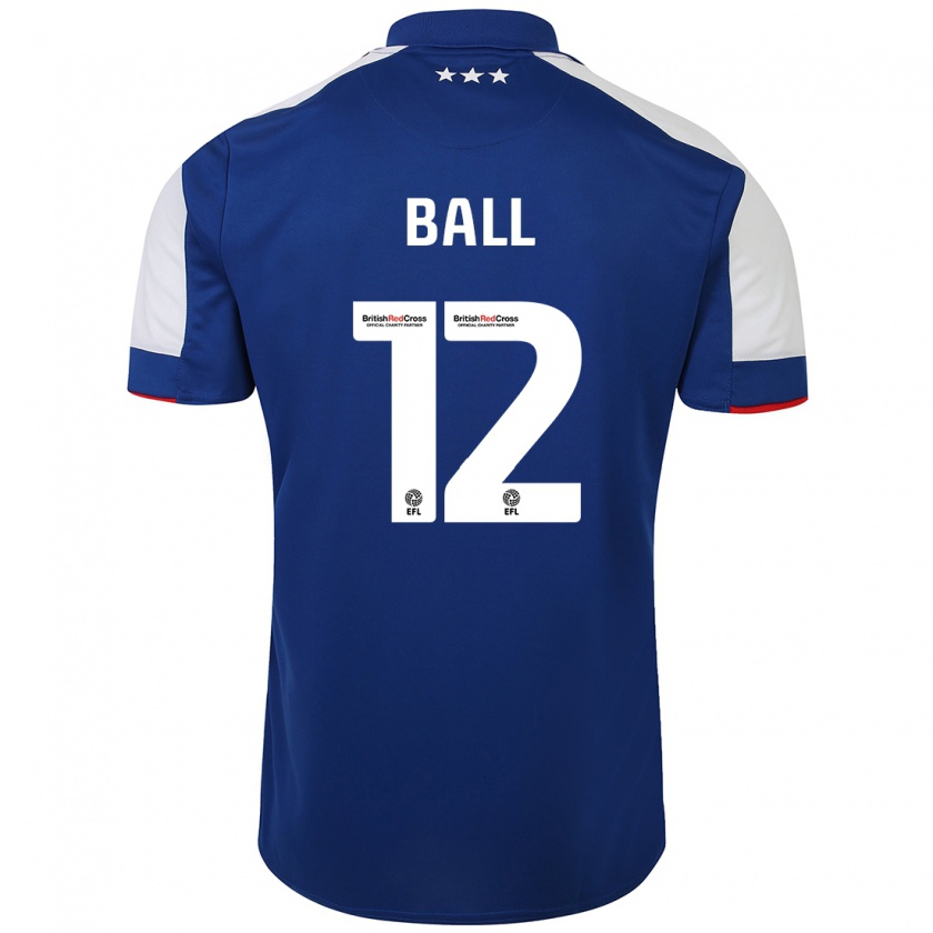 Kandiny Gyermek Dominic Ball #12 Kék Hazai Jersey 2023/24 Mez Póló Ing