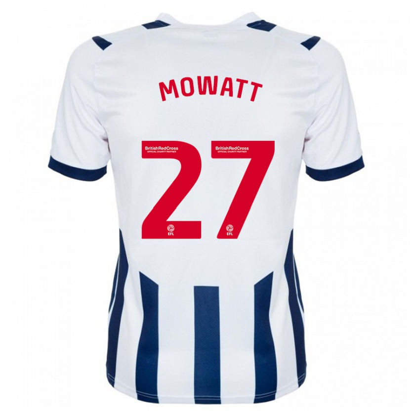 Kandiny Gyermek Alex Mowatt #27 Fehér Hazai Jersey 2023/24 Mez Póló Ing