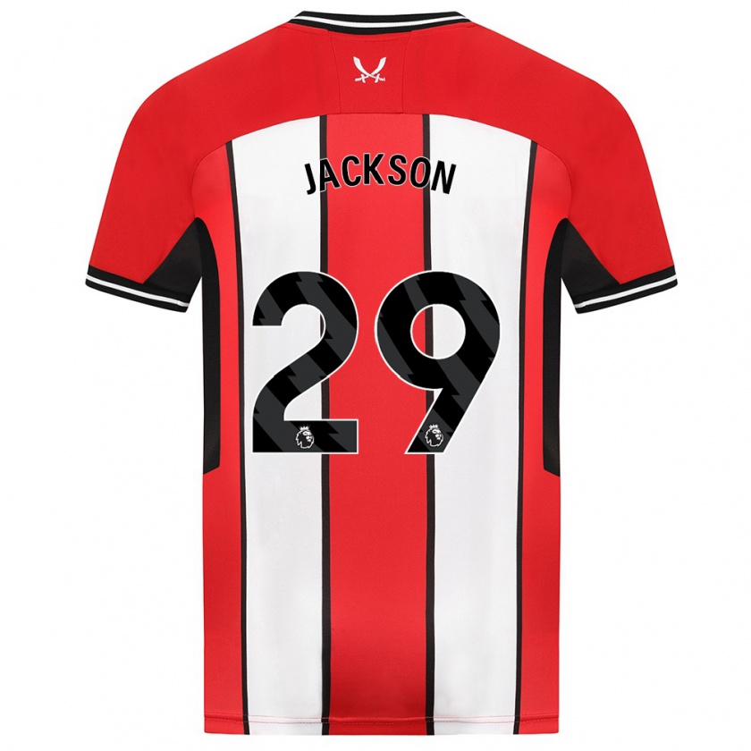 Kandiny Gyermek Fallon Olivia Connolly-Jackson #29 Piros Hazai Jersey 2023/24 Mez Póló Ing