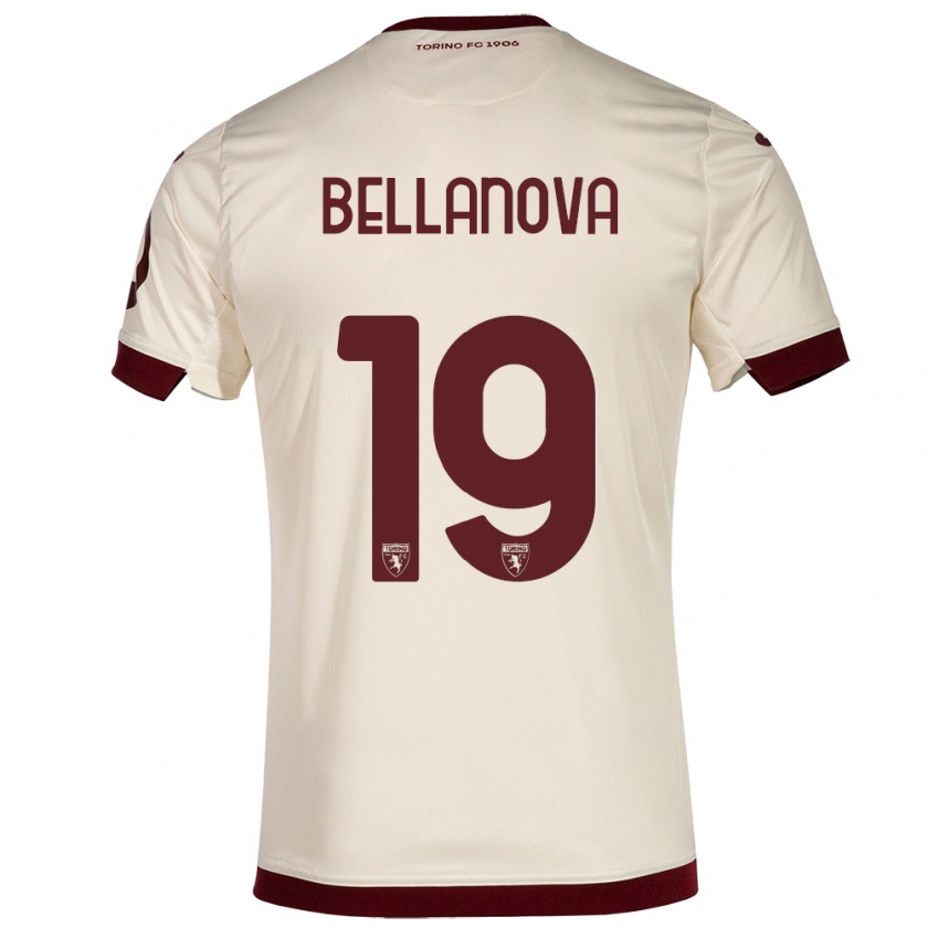 Kandiny Gyermek Raoul Bellanova #19 Pezsgő Idegenbeli Jersey 2023/24 Mez Póló Ing