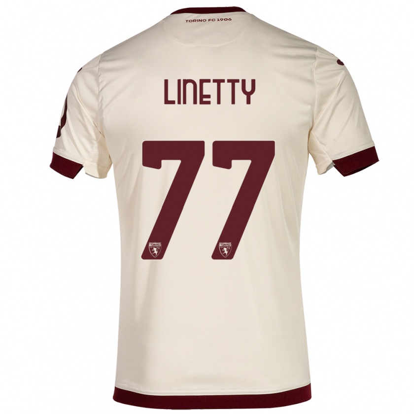 Kandiny Gyermek Karol Linetty #77 Pezsgő Idegenbeli Jersey 2023/24 Mez Póló Ing