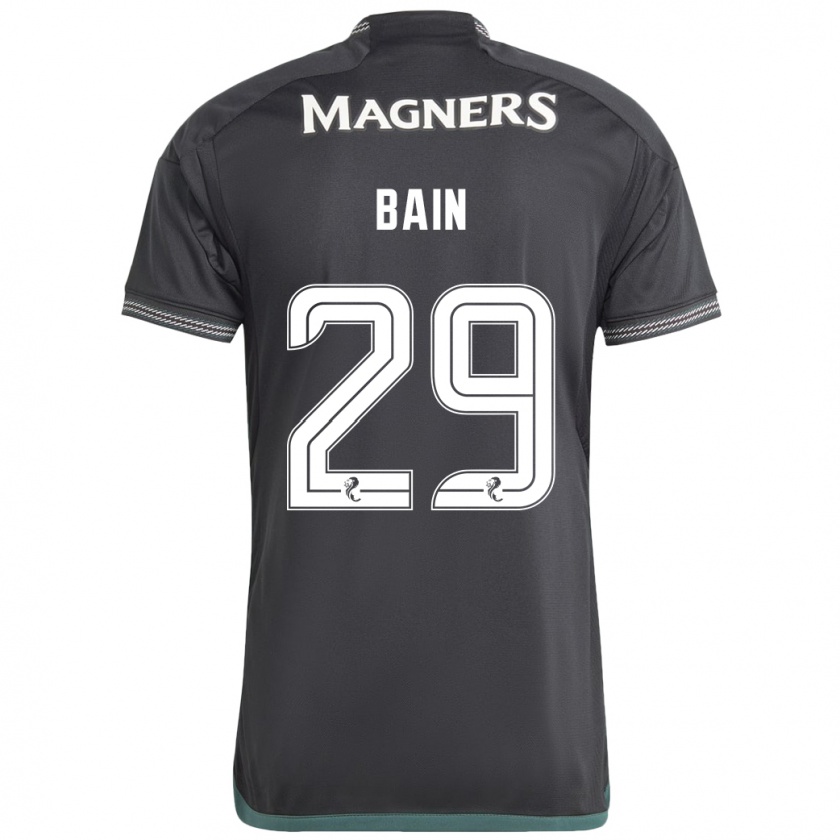 Kandiny Gyermek Scott Bain #29 Fekete Idegenbeli Jersey 2023/24 Mez Póló Ing