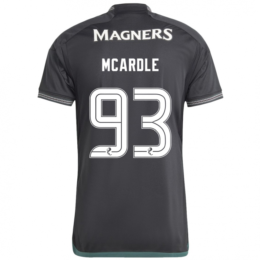 Kandiny Gyermek Sean Mcardle #93 Fekete Idegenbeli Jersey 2023/24 Mez Póló Ing