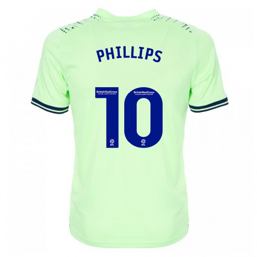 Kandiny Gyermek Matt Phillips #10 Haditengerészet Idegenbeli Jersey 2023/24 Mez Póló Ing