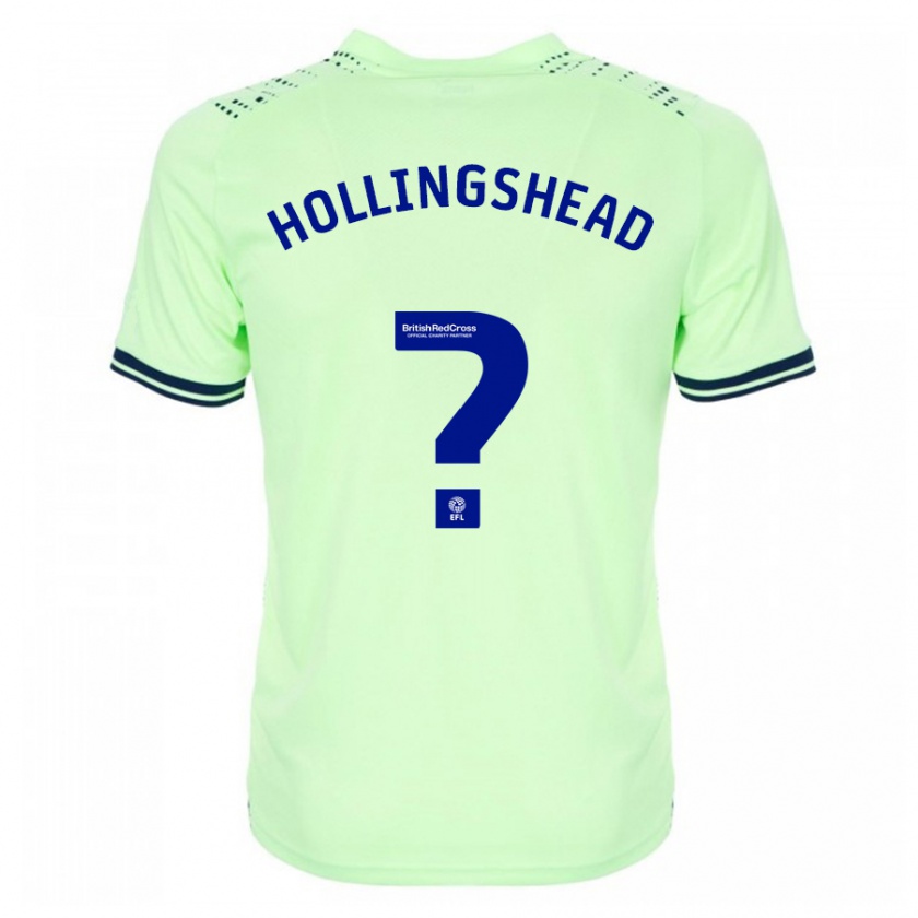 Kandiny Gyermek Ronnie Hollingshead #0 Haditengerészet Idegenbeli Jersey 2023/24 Mez Póló Ing