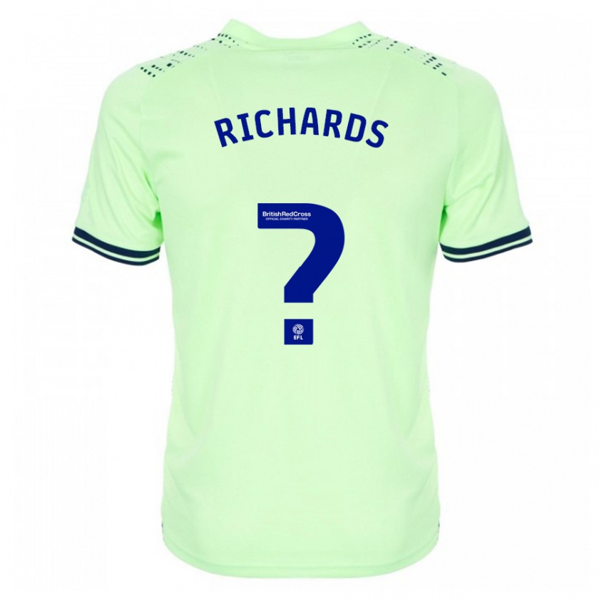 Kandiny Gyermek Matt Richards #0 Haditengerészet Idegenbeli Jersey 2023/24 Mez Póló Ing