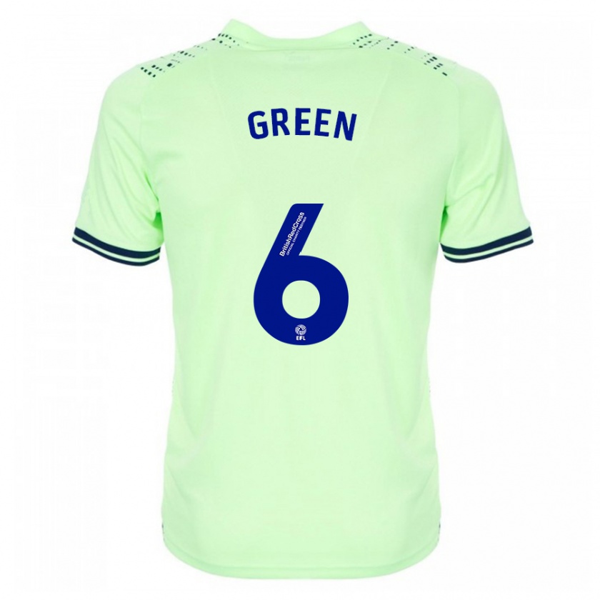 Kandiny Gyermek Isabel Green #6 Haditengerészet Idegenbeli Jersey 2023/24 Mez Póló Ing