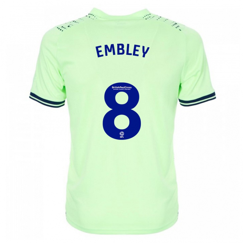 Kandiny Gyermek Rosie Embley #8 Haditengerészet Idegenbeli Jersey 2023/24 Mez Póló Ing