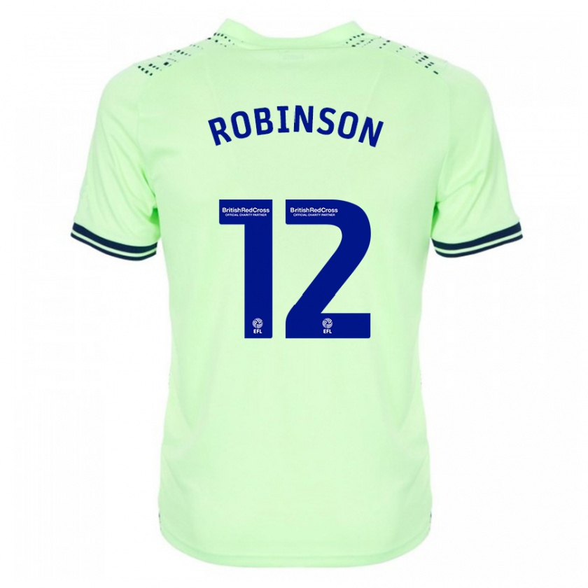 Kandiny Gyermek Leanne Robinson #12 Haditengerészet Idegenbeli Jersey 2023/24 Mez Póló Ing