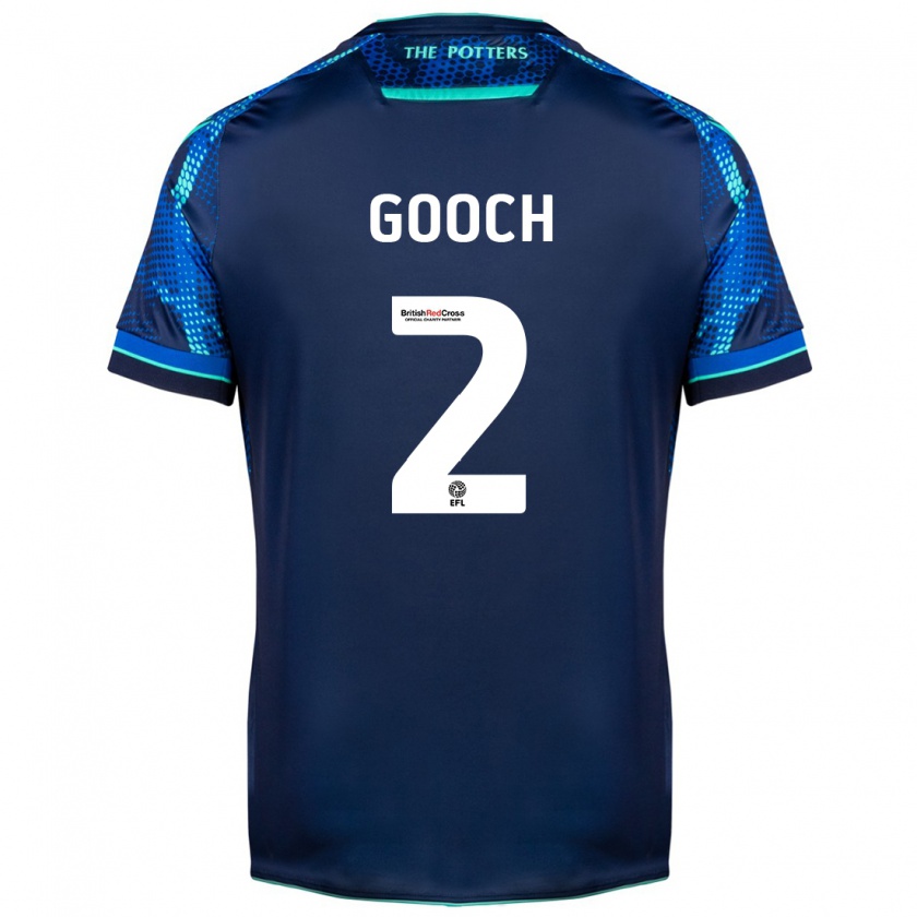 Kandiny Gyermek Lynden Gooch #2 Haditengerészet Idegenbeli Jersey 2023/24 Mez Póló Ing