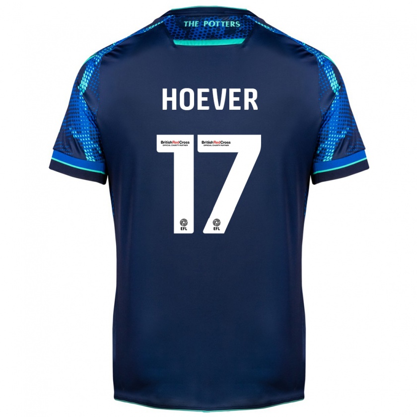 Kandiny Gyermek Ki-Jana Hoever #17 Haditengerészet Idegenbeli Jersey 2023/24 Mez Póló Ing