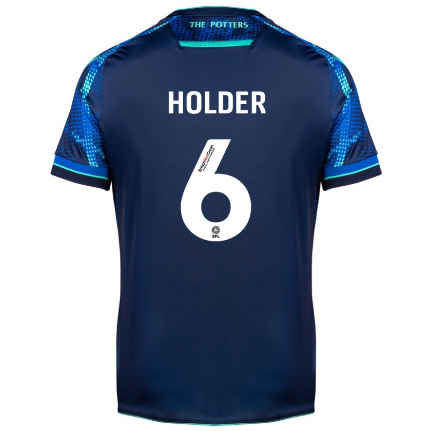 Kandiny Gyermek Molly Holder #6 Haditengerészet Idegenbeli Jersey 2023/24 Mez Póló Ing