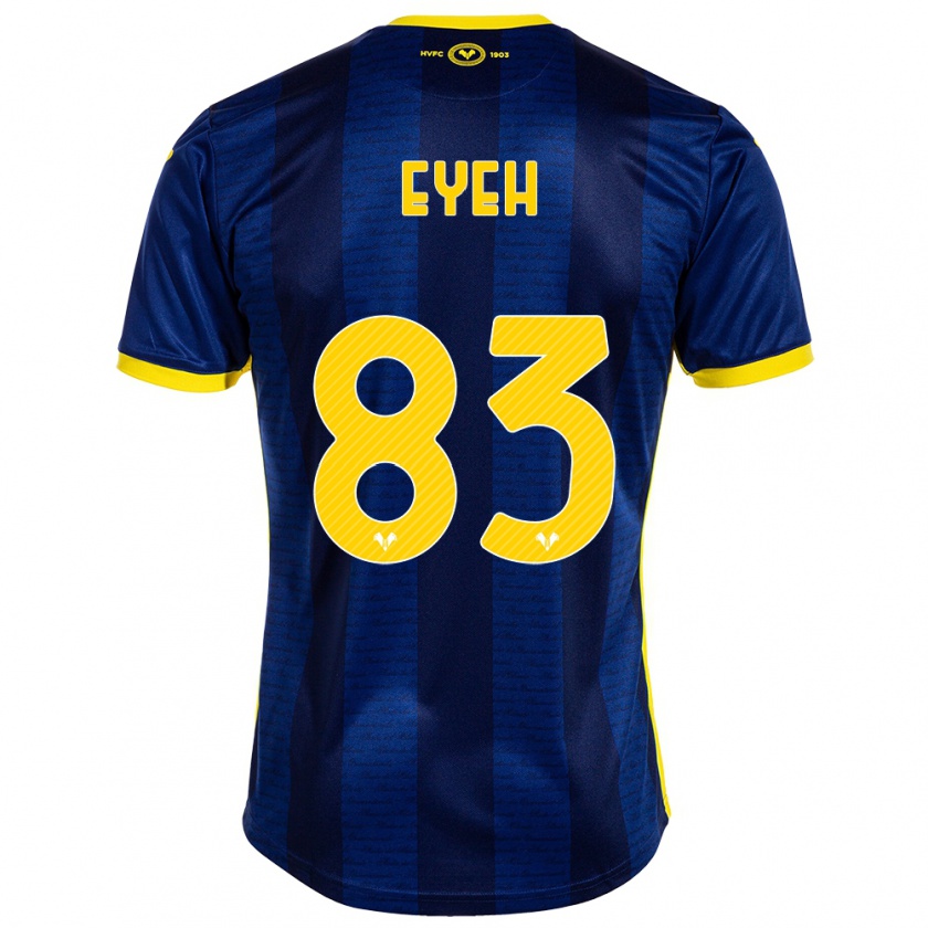 Kandiny Férfi Nicholas Eyeh #83 Haditengerészet Hazai Jersey 2023/24 Mez Póló Ing