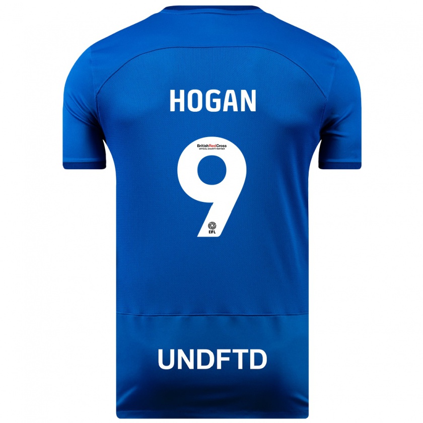 Kandiny Férfi Scott Hogan #9 Kék Hazai Jersey 2023/24 Mez Póló Ing