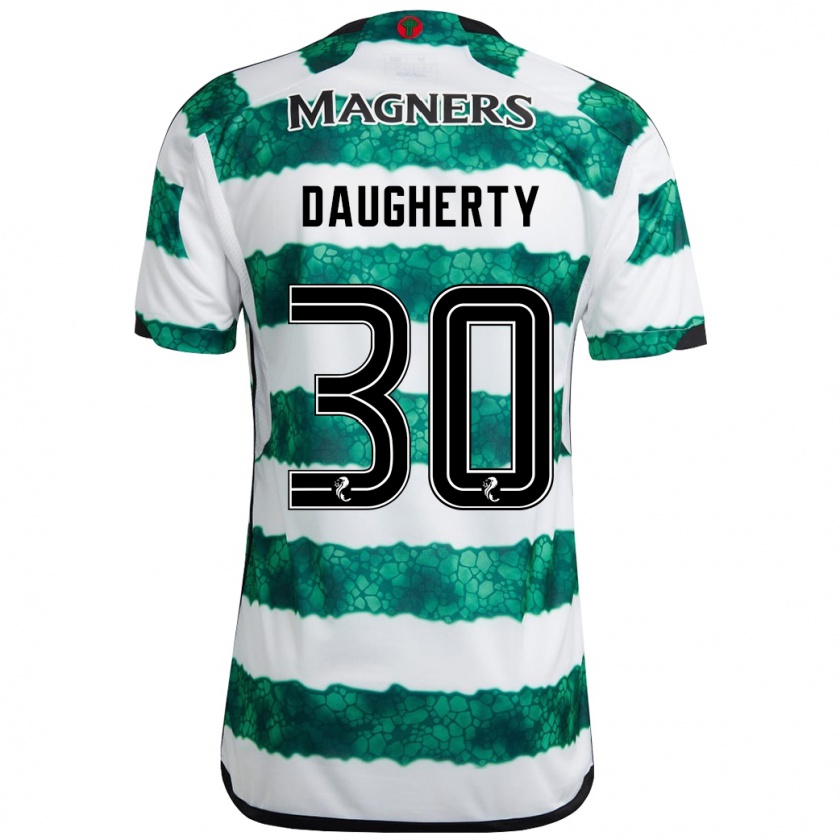 Kandiny Férfi Kelsey Daugherty #30 Zöld Hazai Jersey 2023/24 Mez Póló Ing