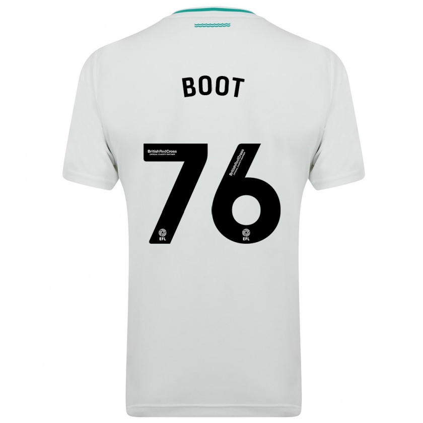 Kandiny Férfi Nathanael Boot #76 Fehér Idegenbeli Jersey 2023/24 Mez Póló Ing