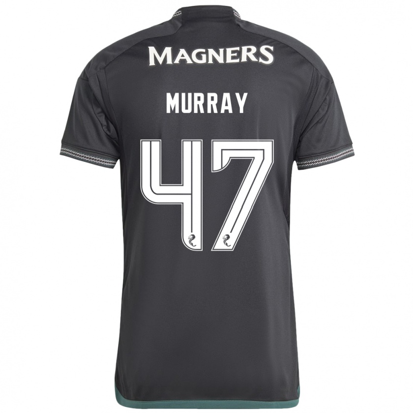 Kandiny Férfi Dane Murray #47 Fekete Idegenbeli Jersey 2023/24 Mez Póló Ing