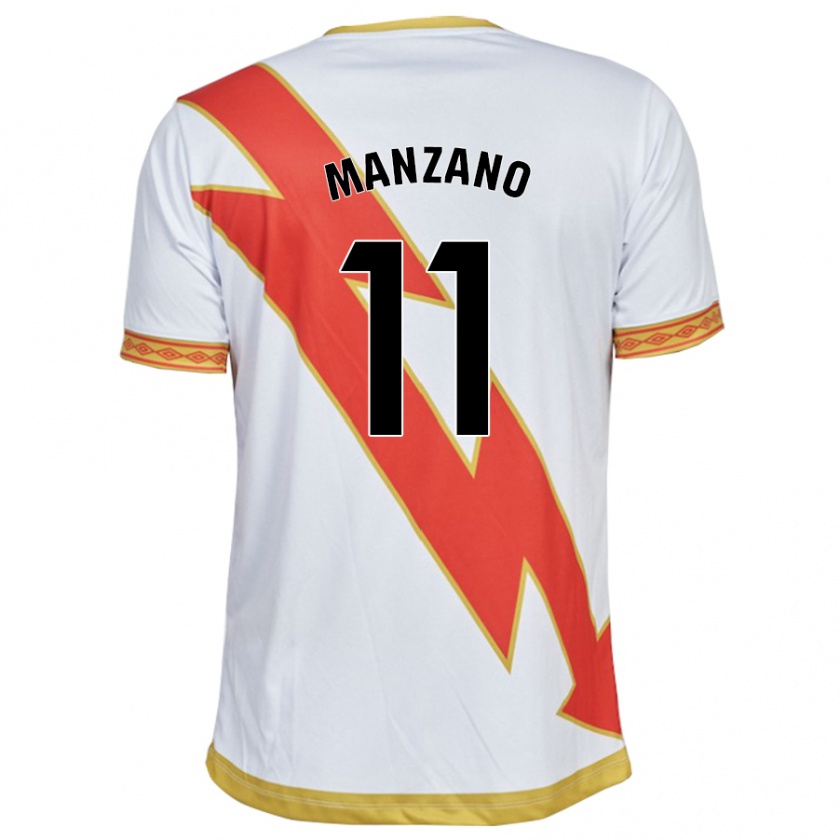 Kandiny Női Sergio Manzano #11 Fehér Hazai Jersey 2023/24 Mez Póló Ing