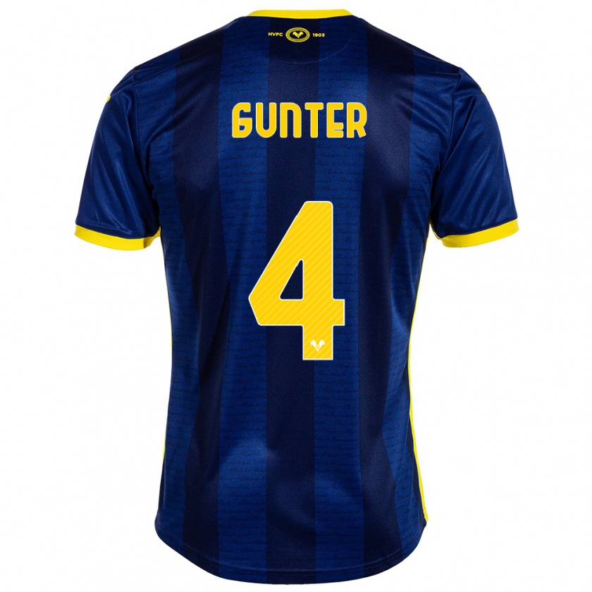 Kandiny Női Koray Günter #4 Haditengerészet Hazai Jersey 2023/24 Mez Póló Ing