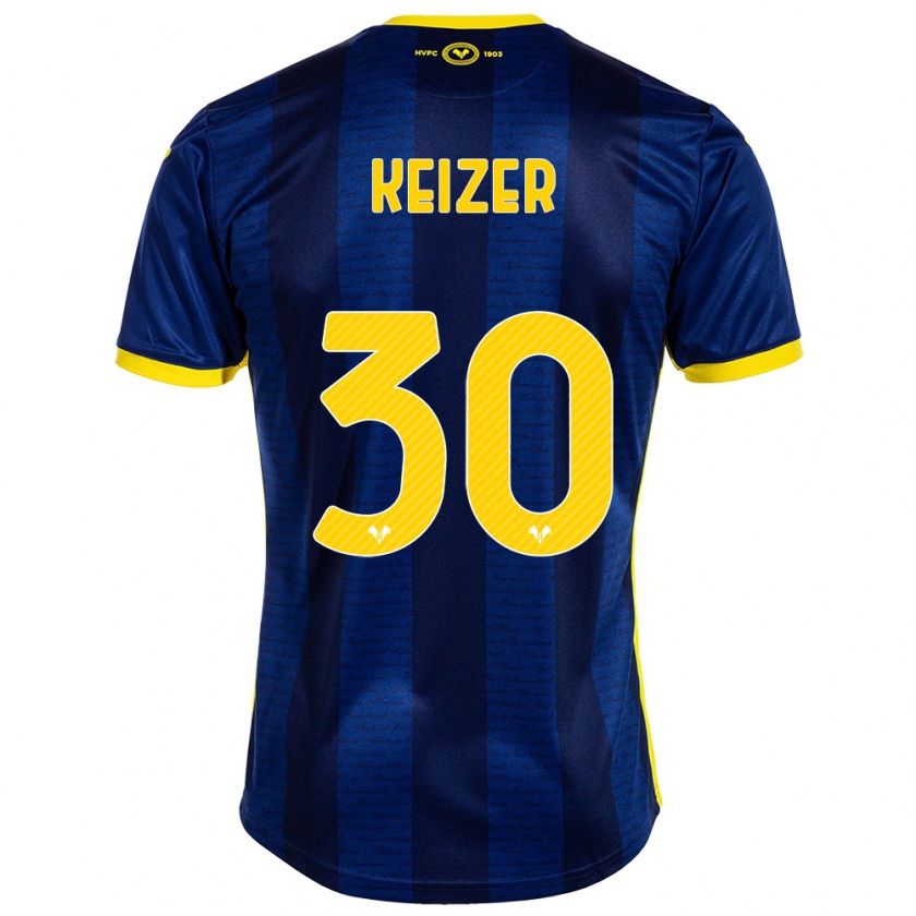 Kandiny Női Fanny Keizer #30 Haditengerészet Hazai Jersey 2023/24 Mez Póló Ing