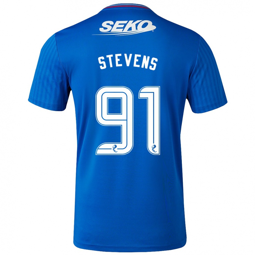 Kandiny Női Archie Stevens #91 Kék Hazai Jersey 2023/24 Mez Póló Ing