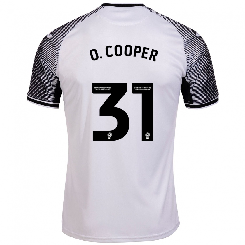 Kandiny Női Oliver Cooper #31 Fehér Hazai Jersey 2023/24 Mez Póló Ing