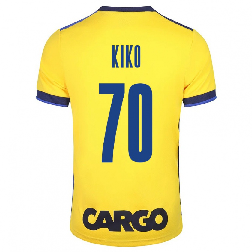 Kandiny Női Kiko Bondoso #70 Sárga Hazai Jersey 2023/24 Mez Póló Ing