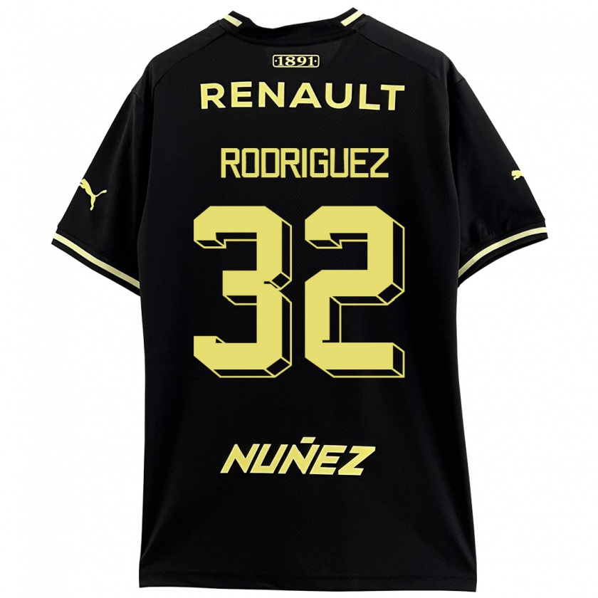 Kandiny Női Randall Rodríguez #32 Fekete Idegenbeli Jersey 2023/24 Mez Póló Ing