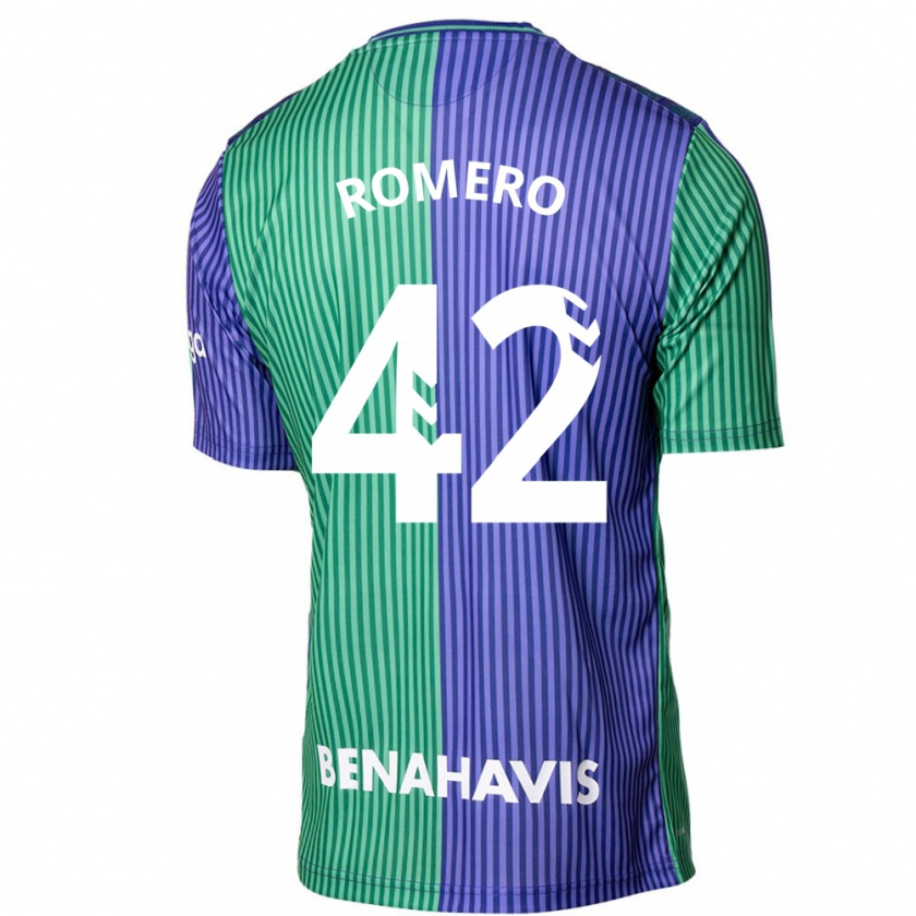 Kandiny Női Andrea Romero #42 Zöldes-Kék Idegenbeli Jersey 2023/24 Mez Póló Ing