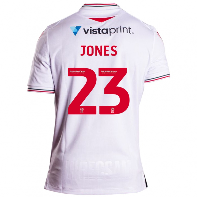 Kandiny Női Ruby Jones #23 Fehér Idegenbeli Jersey 2023/24 Mez Póló Ing