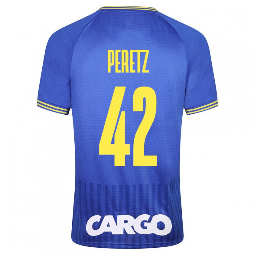 Kandiny Női Dor Peretz #42 Kék Idegenbeli Jersey 2023/24 Mez Póló Ing